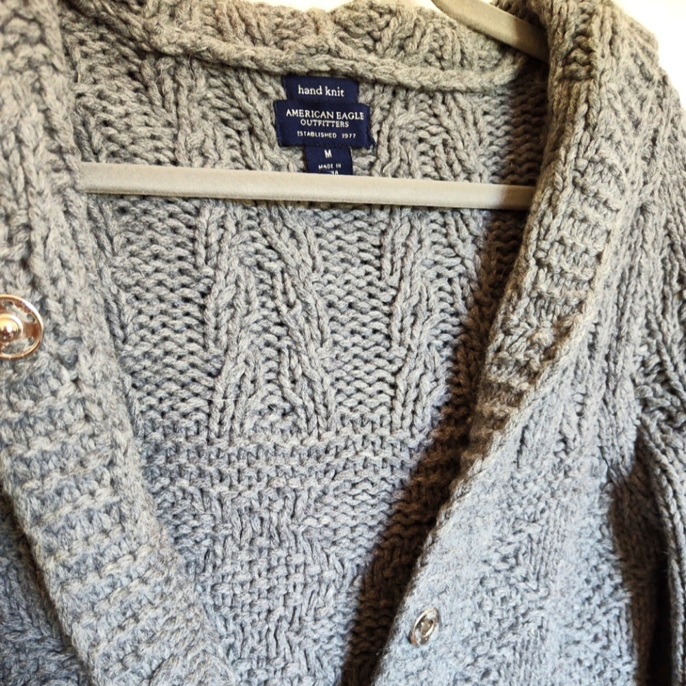 American Eagle Outfitters Hand Knit Sweater